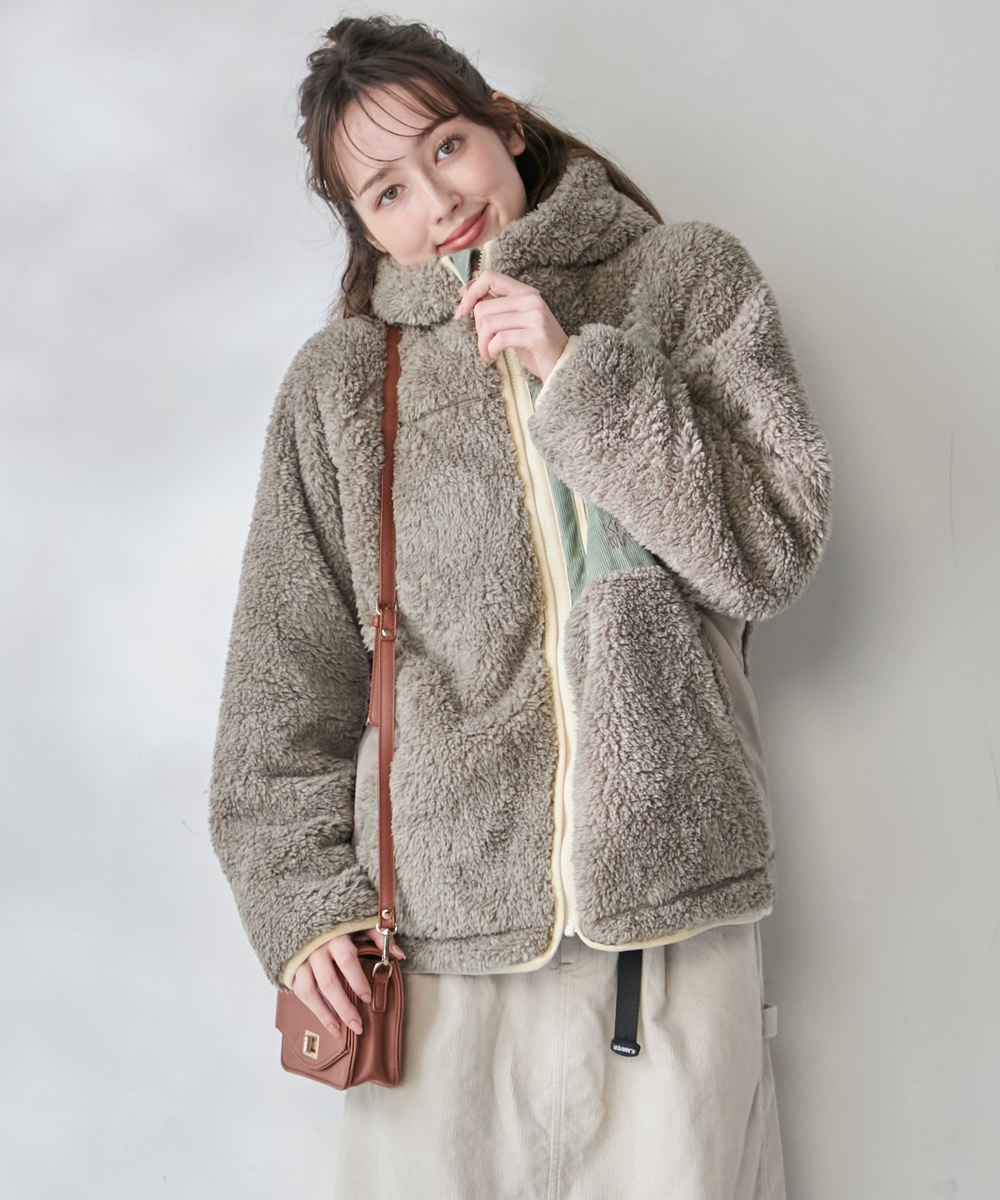 【予約販売※10月中旬以降お届け】クリフメイヤー[公式] シャギーボアフードJK LADYS W2614404