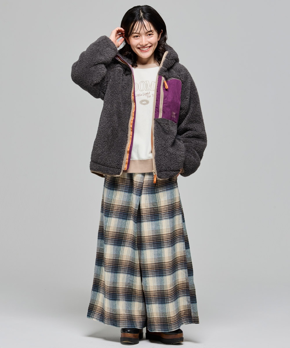 【予約販売※10月中旬以降お届け】クリフメイヤー[公式] シャギーボアフードJK LADYS W2614404