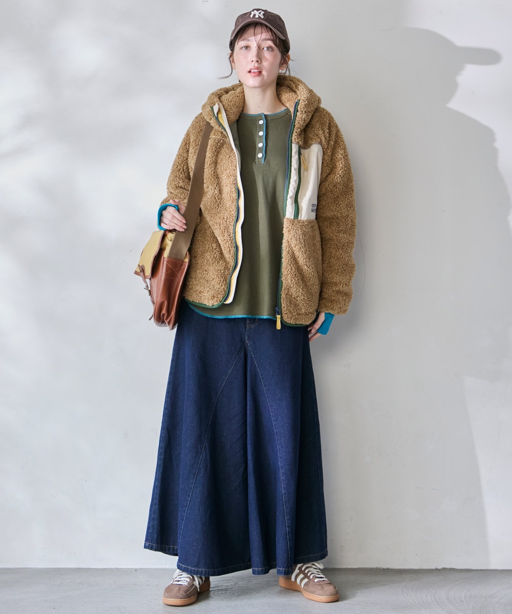 【予約販売※10月中旬以降お届け】クリフメイヤー[公式] シャギーボアフードJK LADYS W2614404