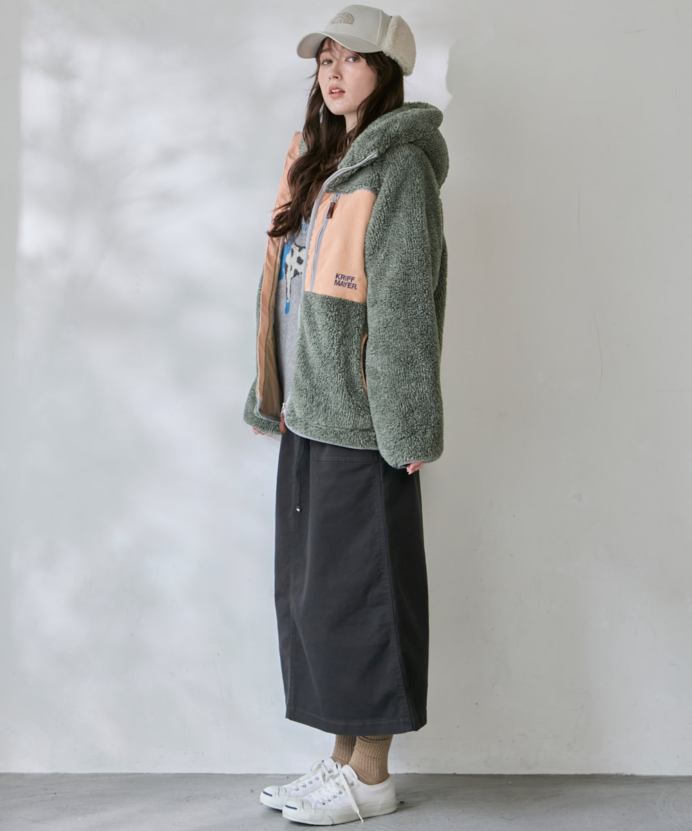 【予約販売※10月中旬以降お届け】クリフメイヤー[公式] シャギーボアフードJK LADYS W2614404