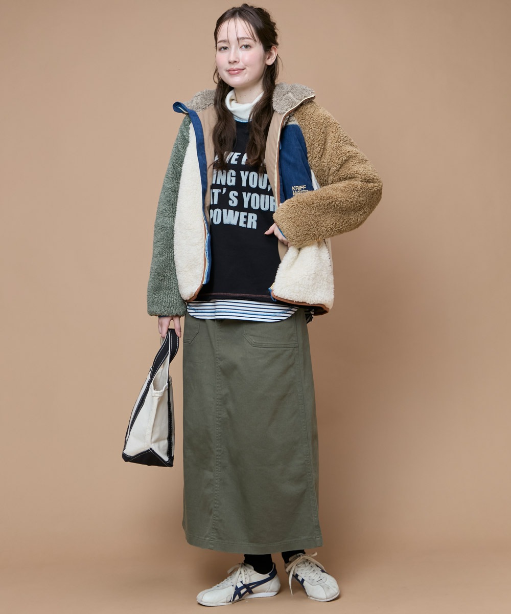 【予約販売※10月中旬以降お届け】クリフメイヤー[公式] シャギーボアフードJK LADYS W2614404