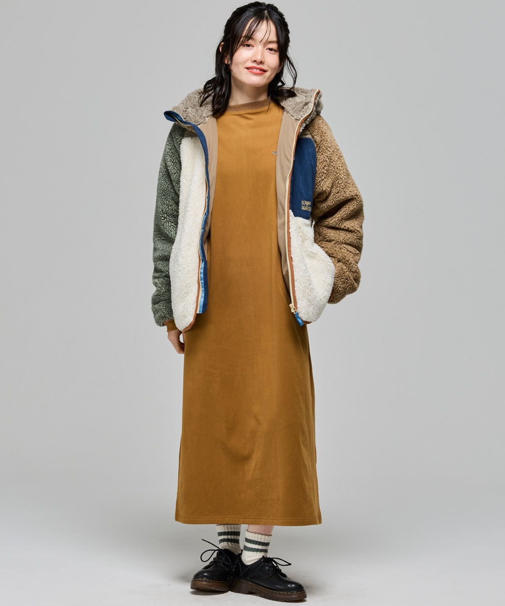 【予約販売※10月中旬以降お届け】クリフメイヤー[公式] シャギーボアフードJK LADYS W2614404