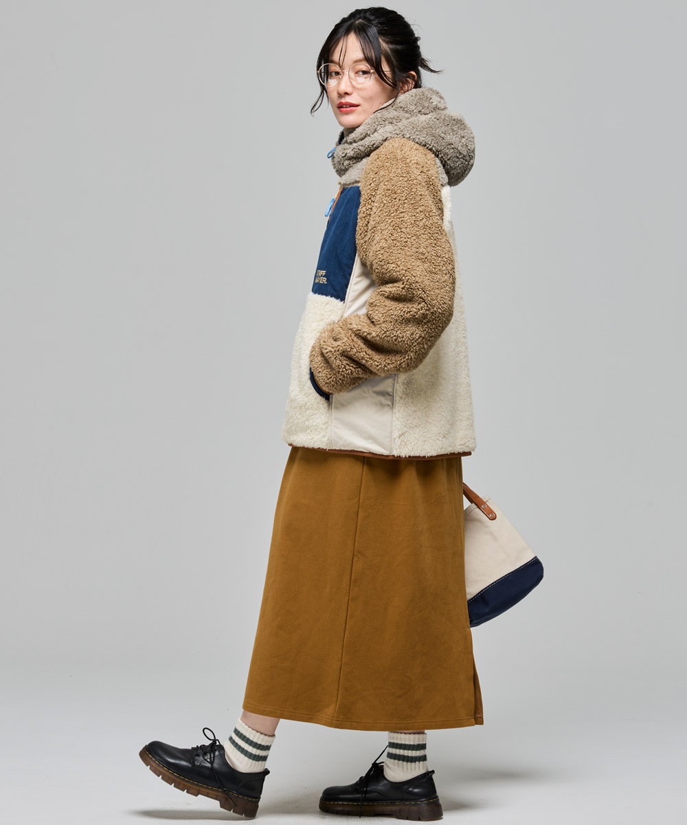 【予約販売※10月中旬以降お届け】クリフメイヤー[公式] シャギーボアフードJK LADYS W2614404