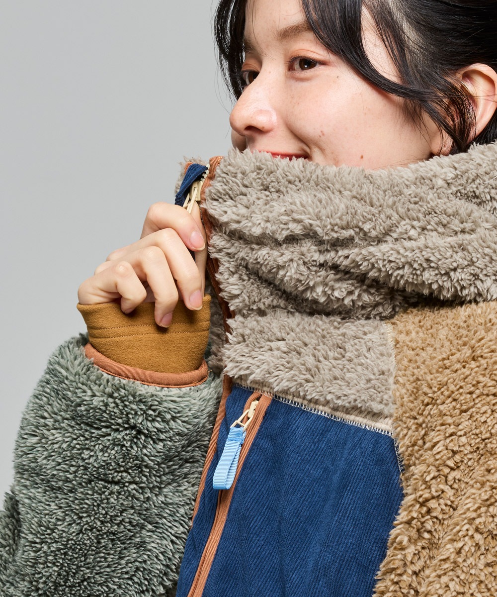 【予約販売※10月中旬以降お届け】クリフメイヤー[公式] シャギーボアフードJK LADYS W2614404