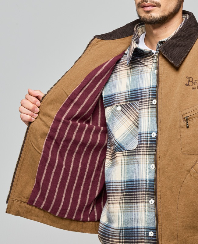 クリフメイヤー[公式] ダックワークジャケット MENS 2615109