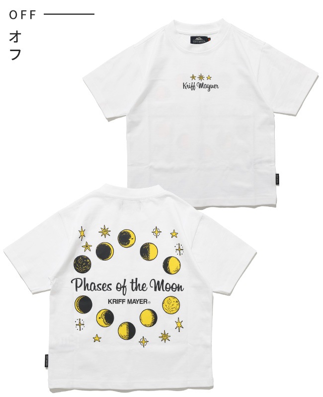クリフメイヤー[公式] 楽LUCK-Tシャツ(moon) KIDS J2546314