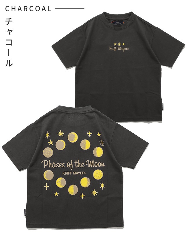 クリフメイヤー[公式] 楽LUCK-Tシャツ(moon) KIDS J2546314