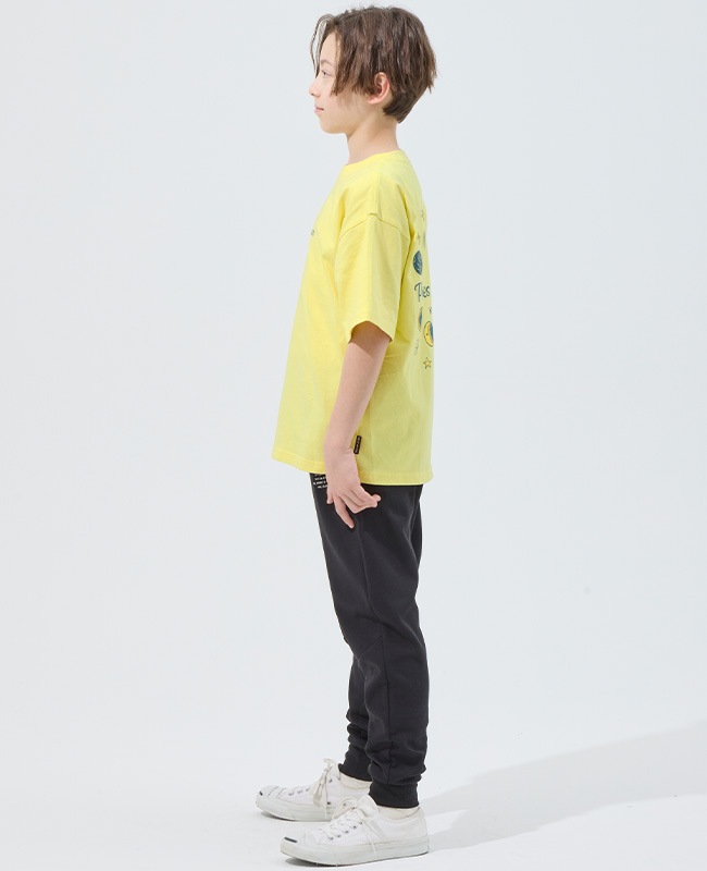 クリフメイヤー[公式] 楽LUCK-Tシャツ(moon) KIDS J2546314
