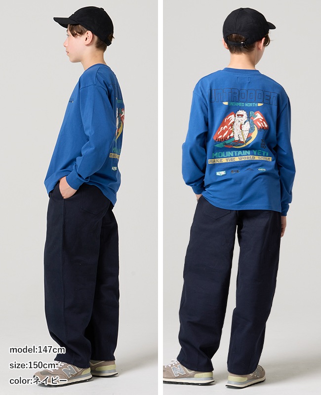 クリフメイヤー[公式] あたたか裏起毛カーブパンツ KIDS J2617202