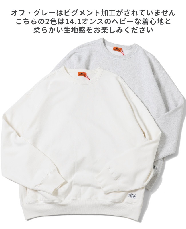 クリフメイヤー[公式] ヘビーウェイトピグメントクルー MENS 2425800
