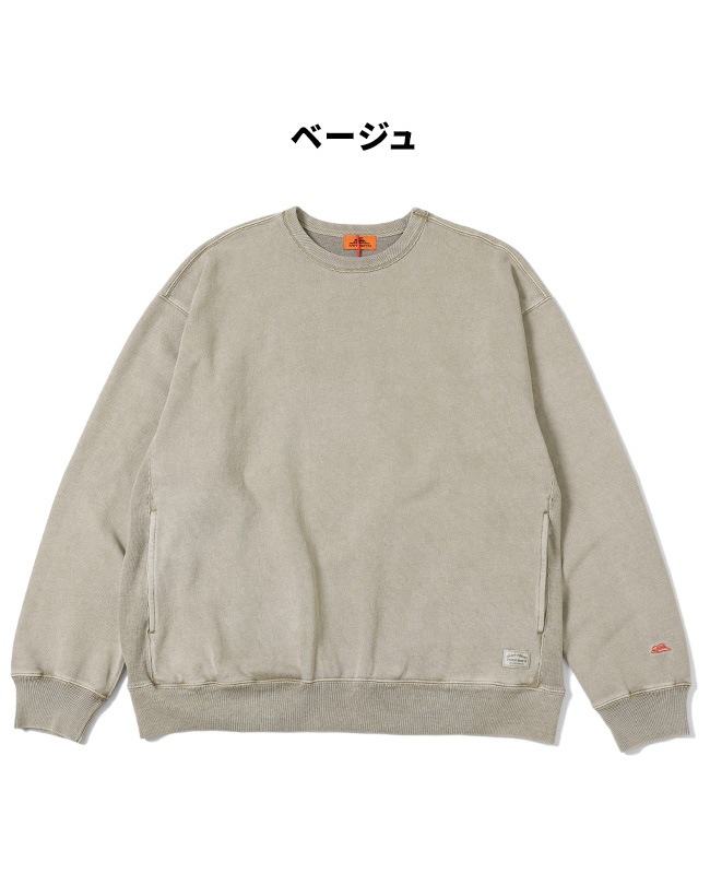 クリフメイヤー[公式] ヘビーウェイトピグメントクルー MENS 2425800