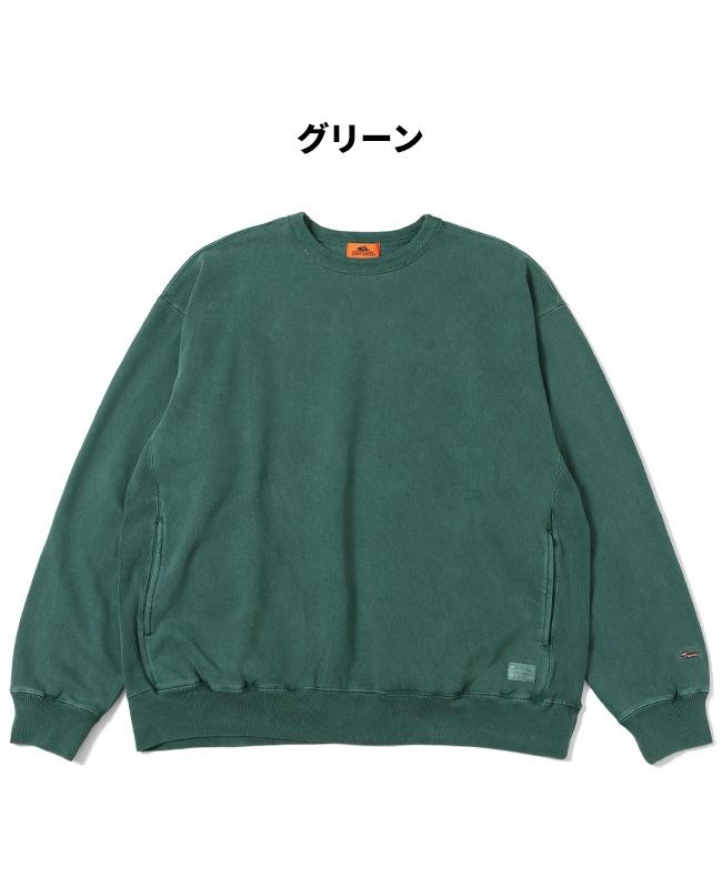 クリフメイヤー[公式] ヘビーウェイトピグメントクルー MENS 2425800