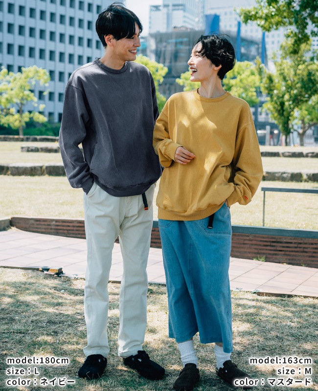 クリフメイヤー[公式] ヘビーウェイトピグメントクルー MENS 2425800