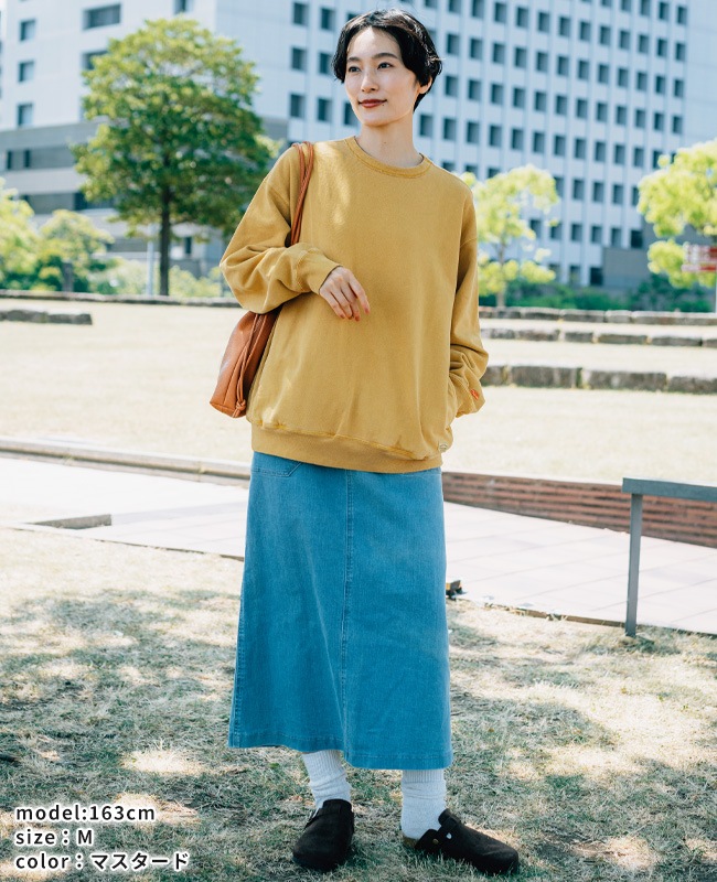 クリフメイヤー[公式] ヘビーウェイトピグメントクルー MENS 2425800