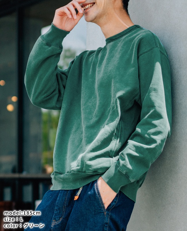 クリフメイヤー[公式] ヘビーウェイトピグメントクルー MENS 2425800