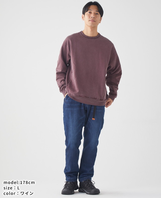 クリフメイヤー[公式] ヘビーウェイトピグメントクルー MENS 2425800