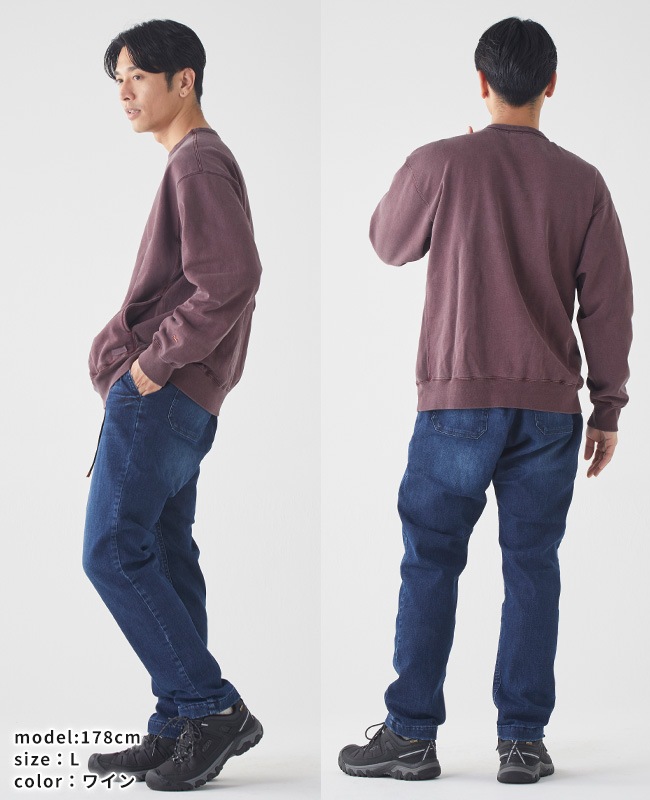 クリフメイヤー[公式] ヘビーウェイトピグメントクルー MENS 2425800