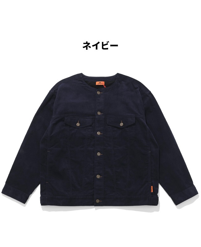 クリフメイヤー[公式] ノーカラーコーデュロイJK MENS 2515105