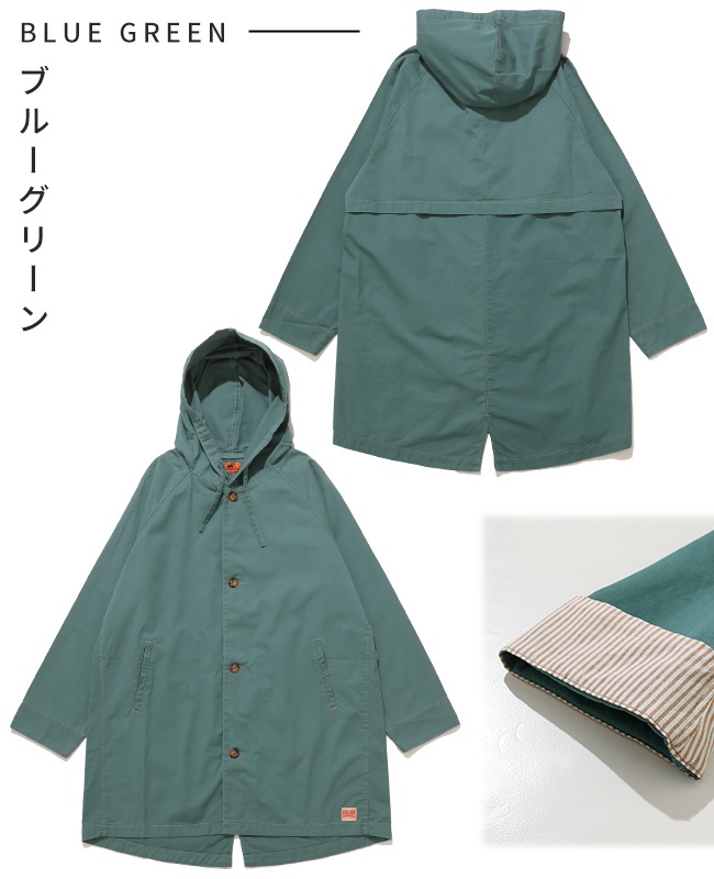 クリフメイヤー[公式] ミディアム丈フードトレンチコート LADYS W2534006