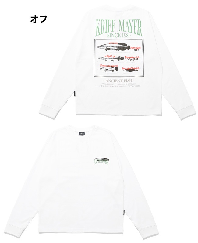 クリフメイヤー[公式] 外遊びプリントロンT(古代魚) MENS 2616305