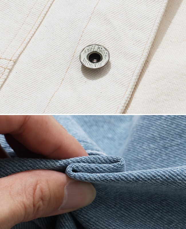 クリフメイヤー[公式] ノーカラーカバーオール MENS 2434006