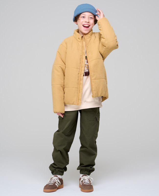 クリフメイヤー[公式] 起毛タフタスタンドジャケット KIDS J2527828