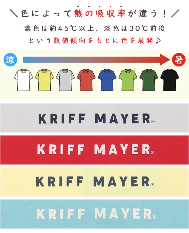 クリフメイヤー[公式] 遮熱ビッグTEE KIDS J2555603