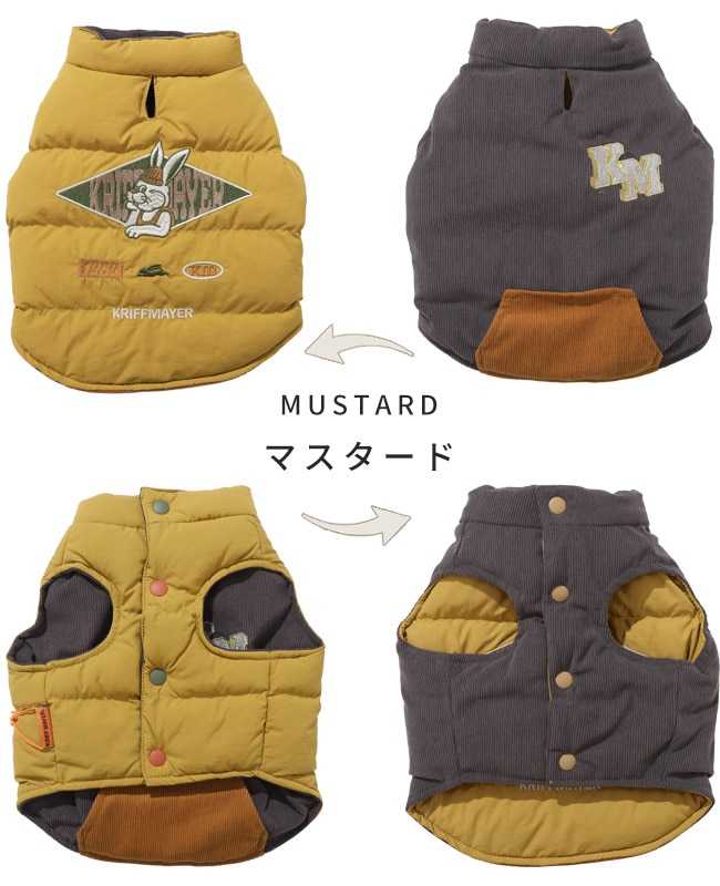 クリフメイヤー[公式] ひっくり中綿ベスト DOG D2517822