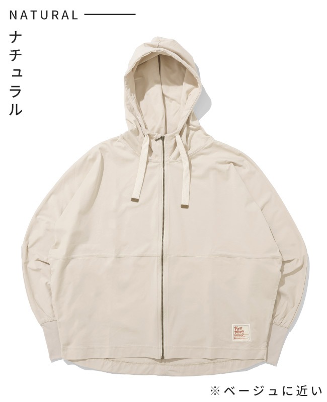クリフメイヤー[公式] 冷涼UVカットドルマンパーカー LADYS W2547814
