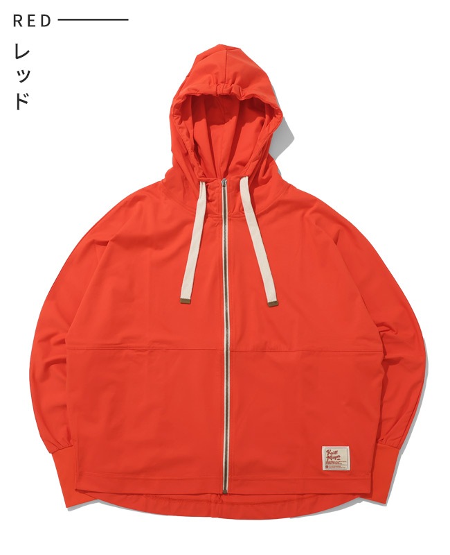 クリフメイヤー[公式] 冷涼UVカットドルマンパーカー LADYS W2547814