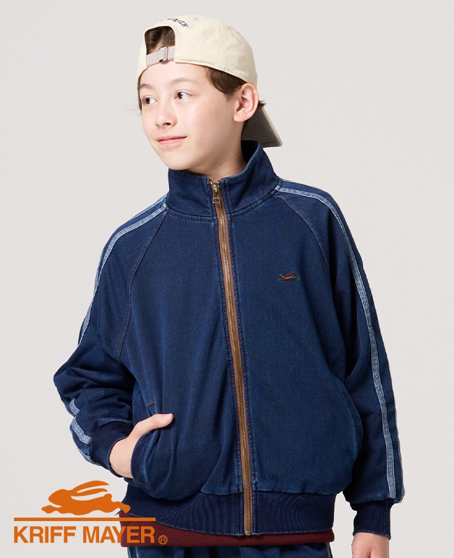 クリフメイヤー[公式] 裏起毛カットデニムジャケット KIDS J2617103