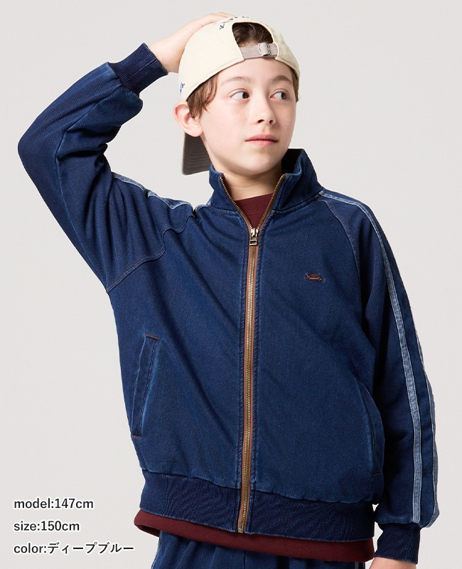 クリフメイヤー[公式] 裏起毛カットデニムジャケット KIDS J2617103