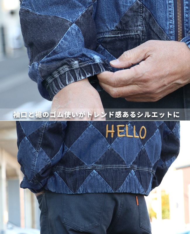 クリフメイヤー[公式] ラインクルーマンジャケット MENS 2434003
