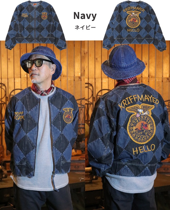 クリフメイヤー[公式] ラインクルーマンジャケット MENS 2434003