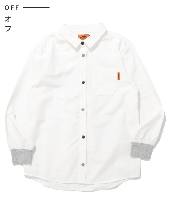 クリフメイヤー[公式] 袖リブハッピーシャツ KIDS J2537001