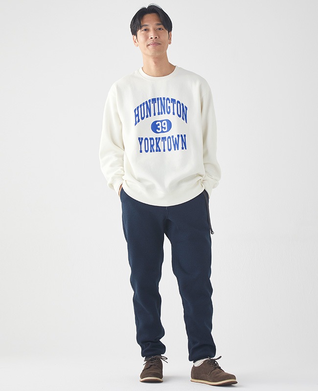 クリフメイヤー[公式] T/C裏起毛クルー(カレッジ) MENS 2425809