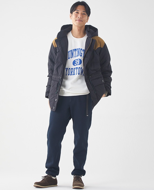 クリフメイヤー[公式] T/C裏起毛クルー(カレッジ) MENS 2425809
