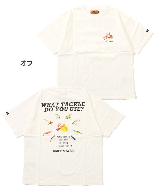 クリフメイヤー[公式] カラフルバックプリントT(ルアー) KIDS J2447850