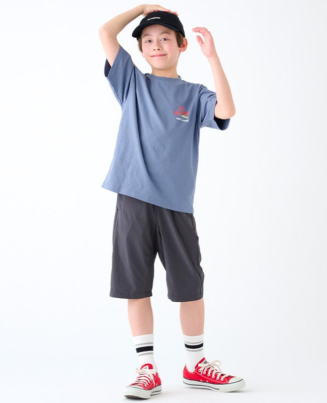 クリフメイヤー[公式] カラフルバックプリントT(ルアー) KIDS J2447850