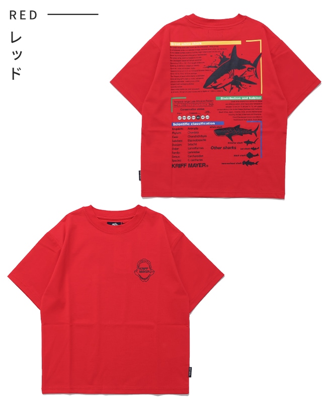 クリフメイヤー[公式] 遮熱プリントTEE(ホホジロザメ) KIDS J2555604