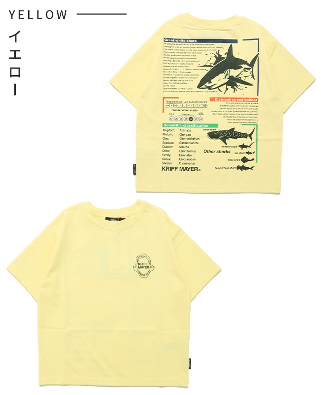 クリフメイヤー[公式] 遮熱プリントTEE(ホホジロザメ) KIDS J2555604