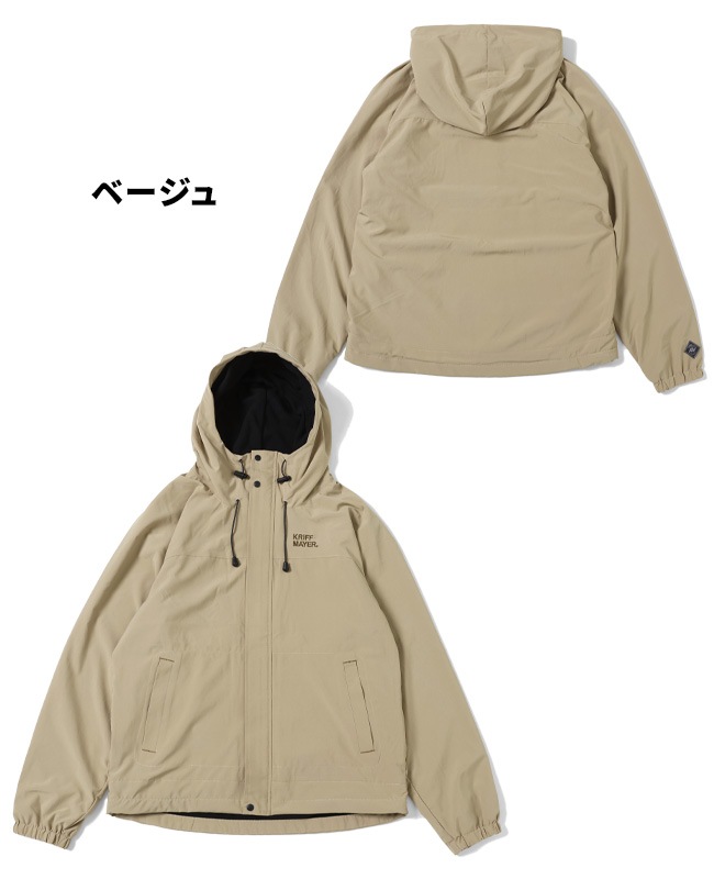 KRIFF MAYERボリューム ネック アクティブ フード ジャケット KRIFF MAYER クリフメイヤー ジャケット ボリュームネック