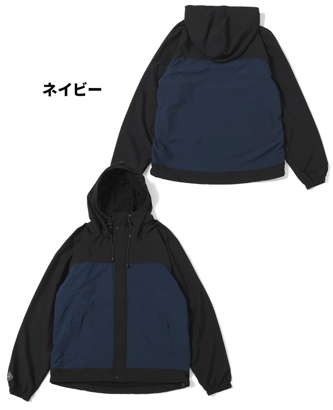 KRIFF MAYERボリューム ネック アクティブ フード ジャケット KRIFF MAYER クリフメイヤー ジャケット ボリュームネック