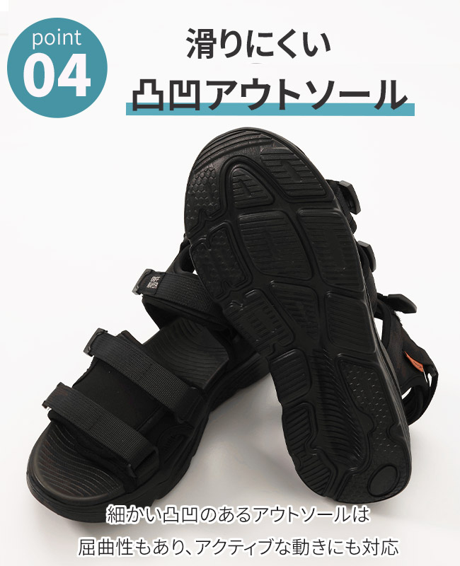 クリフメイヤー[公式] スポーツサンダル MENS KRI-9927
