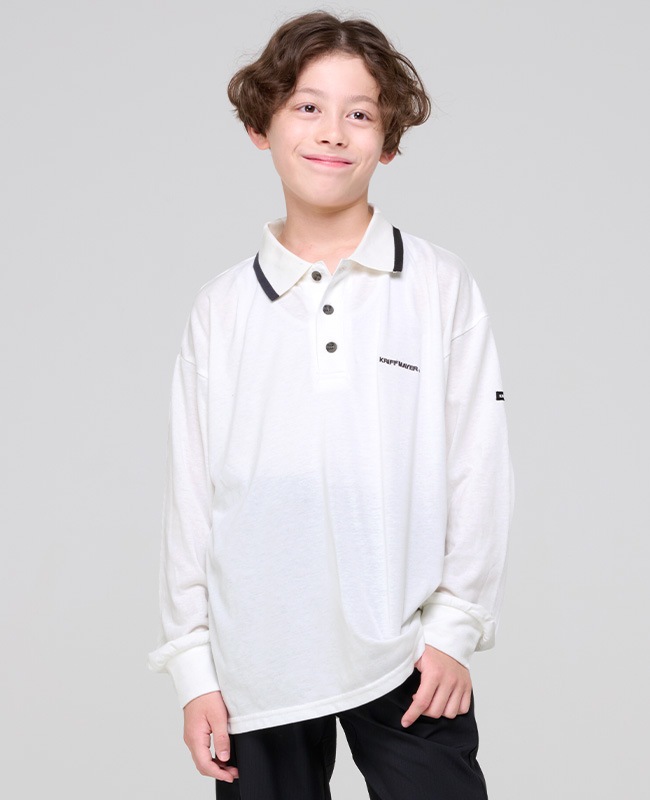 クリフメイヤー[公式] スクール長袖ポロシャツ KIDS J2537825