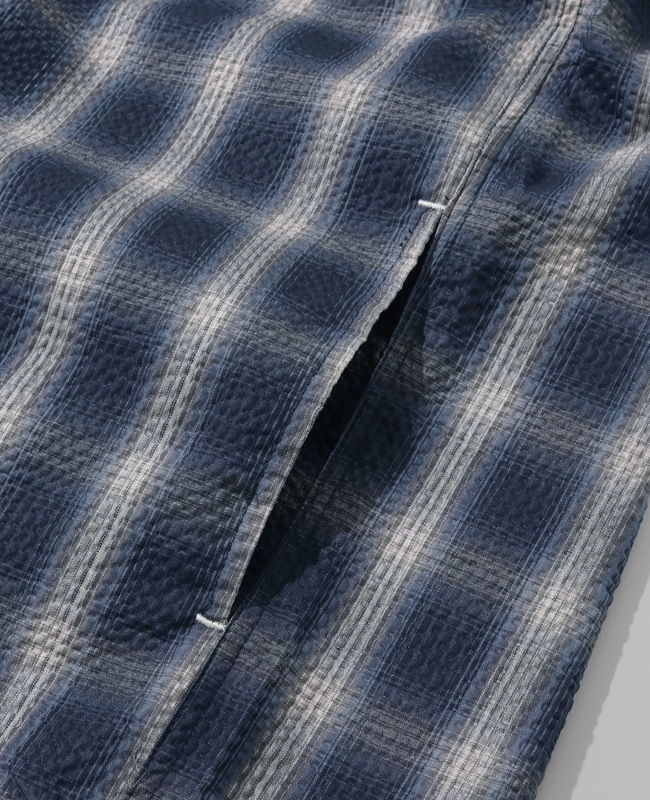 Bukta スナップボタン5分袖シャツ MENS BU2545134