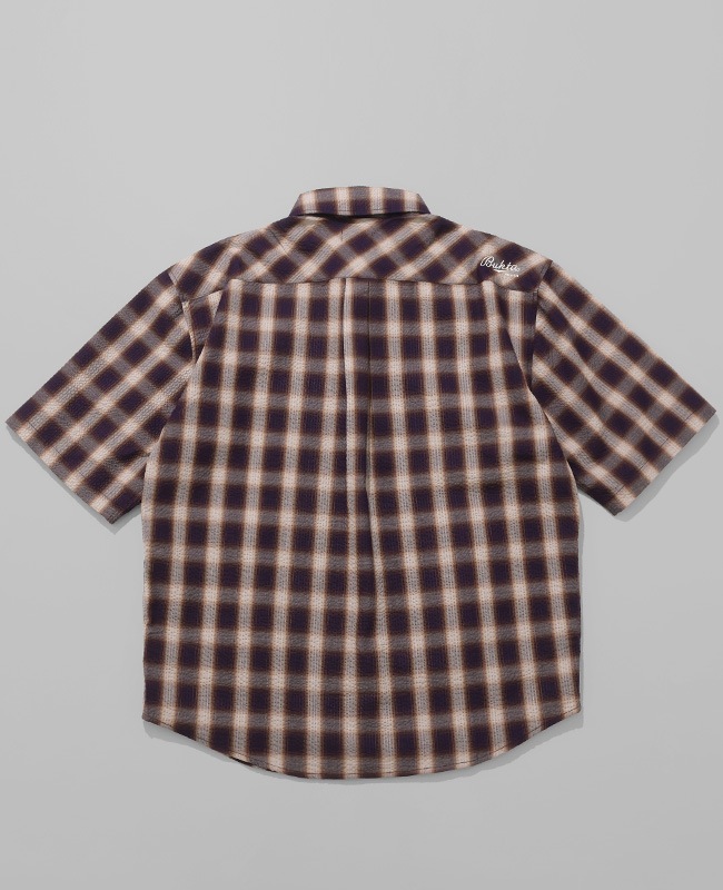 Bukta スナップボタン5分袖シャツ MENS BU2545134