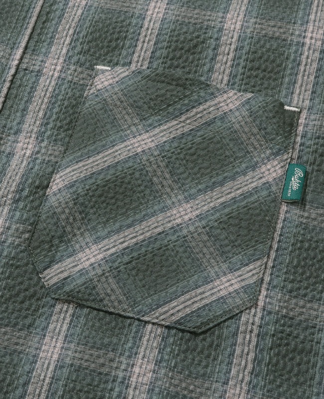 Bukta スナップボタン5分袖シャツ MENS BU2545134