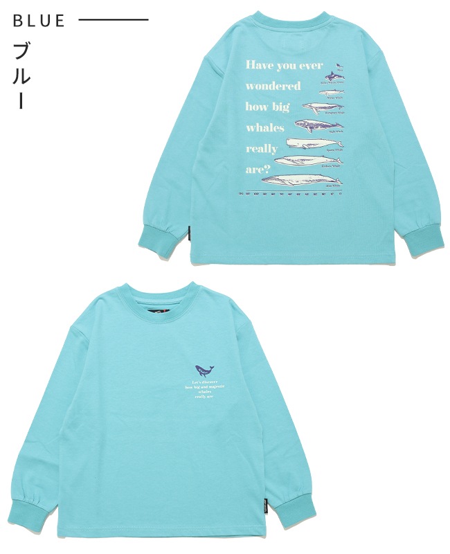 クリフメイヤー[公式] 温調プリントロンT(くじら) KIDS J2615611
