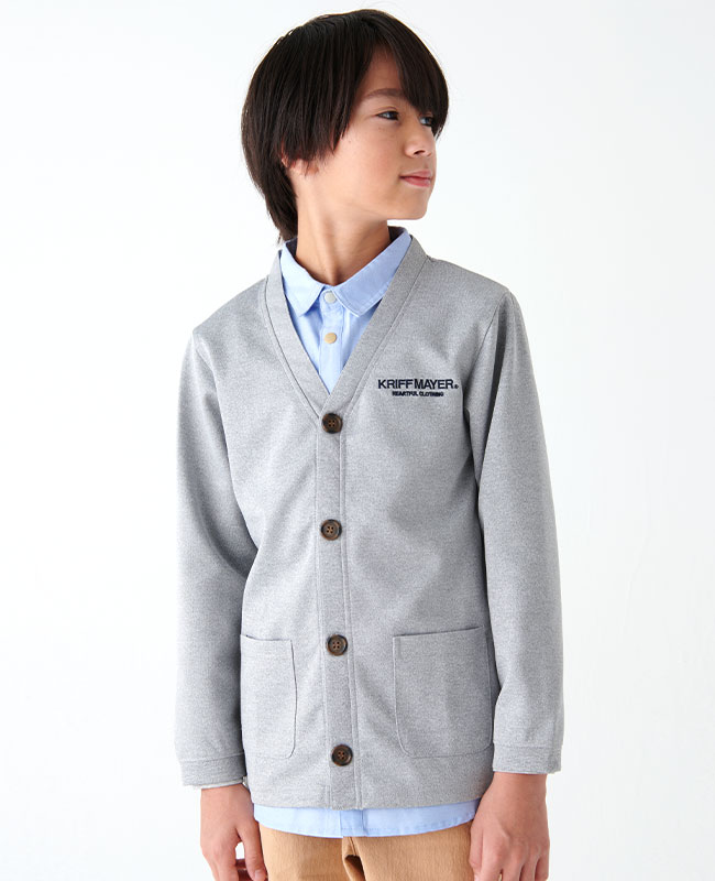 クリフメイヤー[公式] シャキっとカーデ KIDS 2337854K